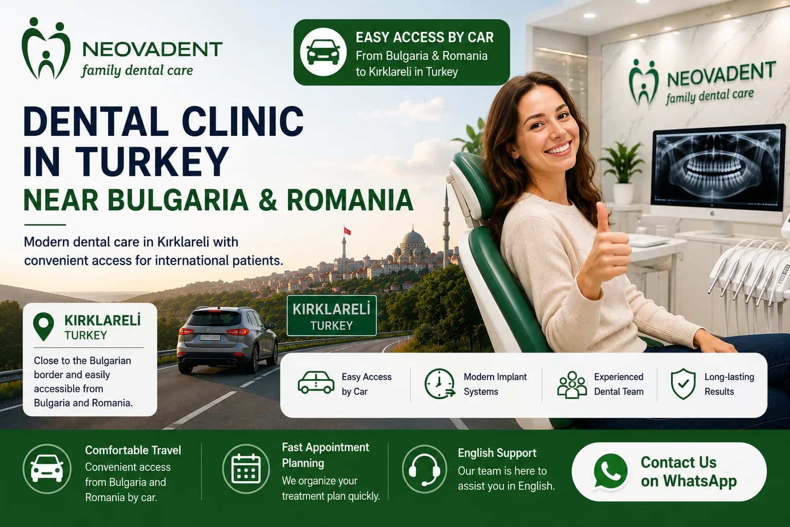 Dental Implants in Turkey Near Bulgaria | Neovadent