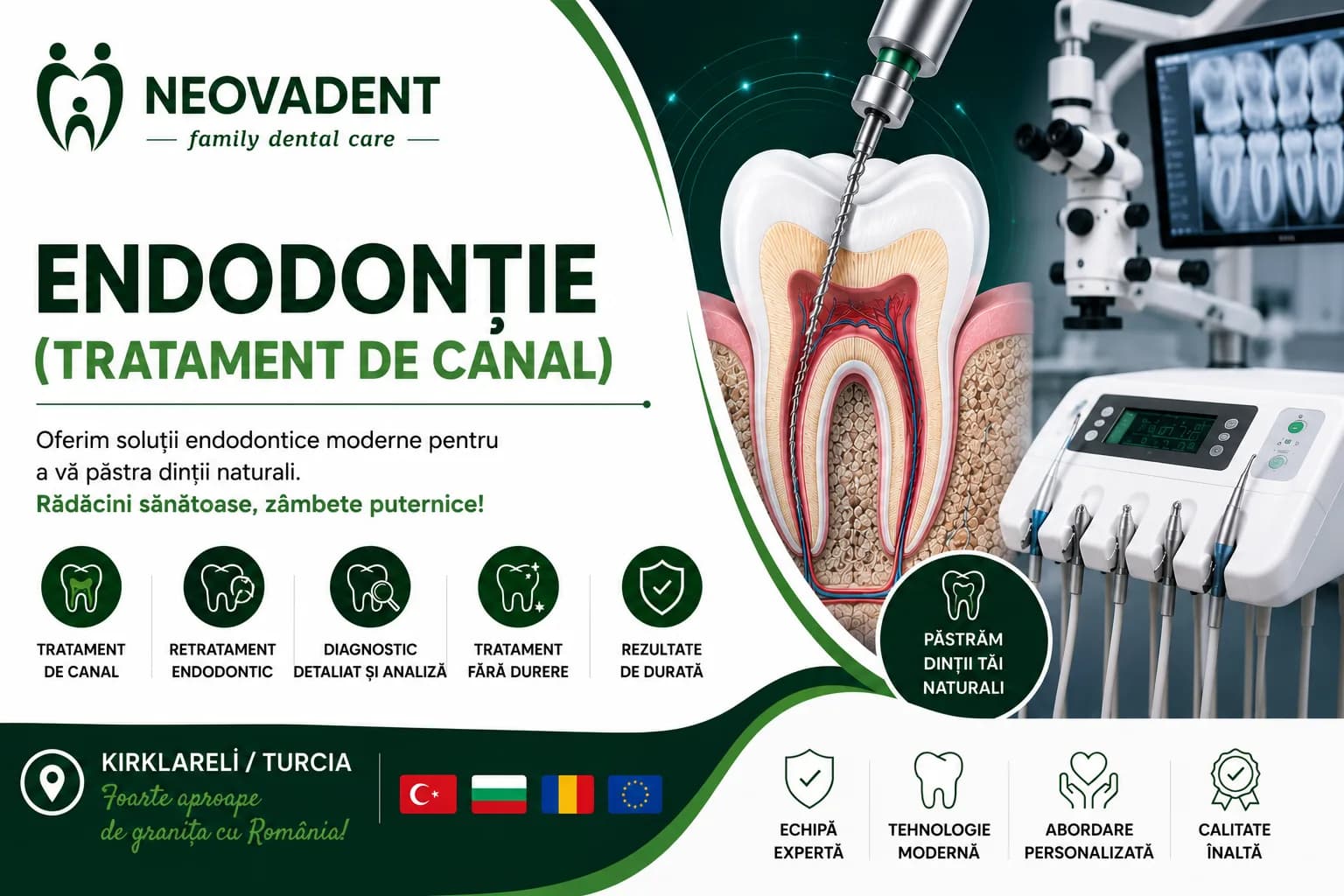Endodonție (Tratament de canal)