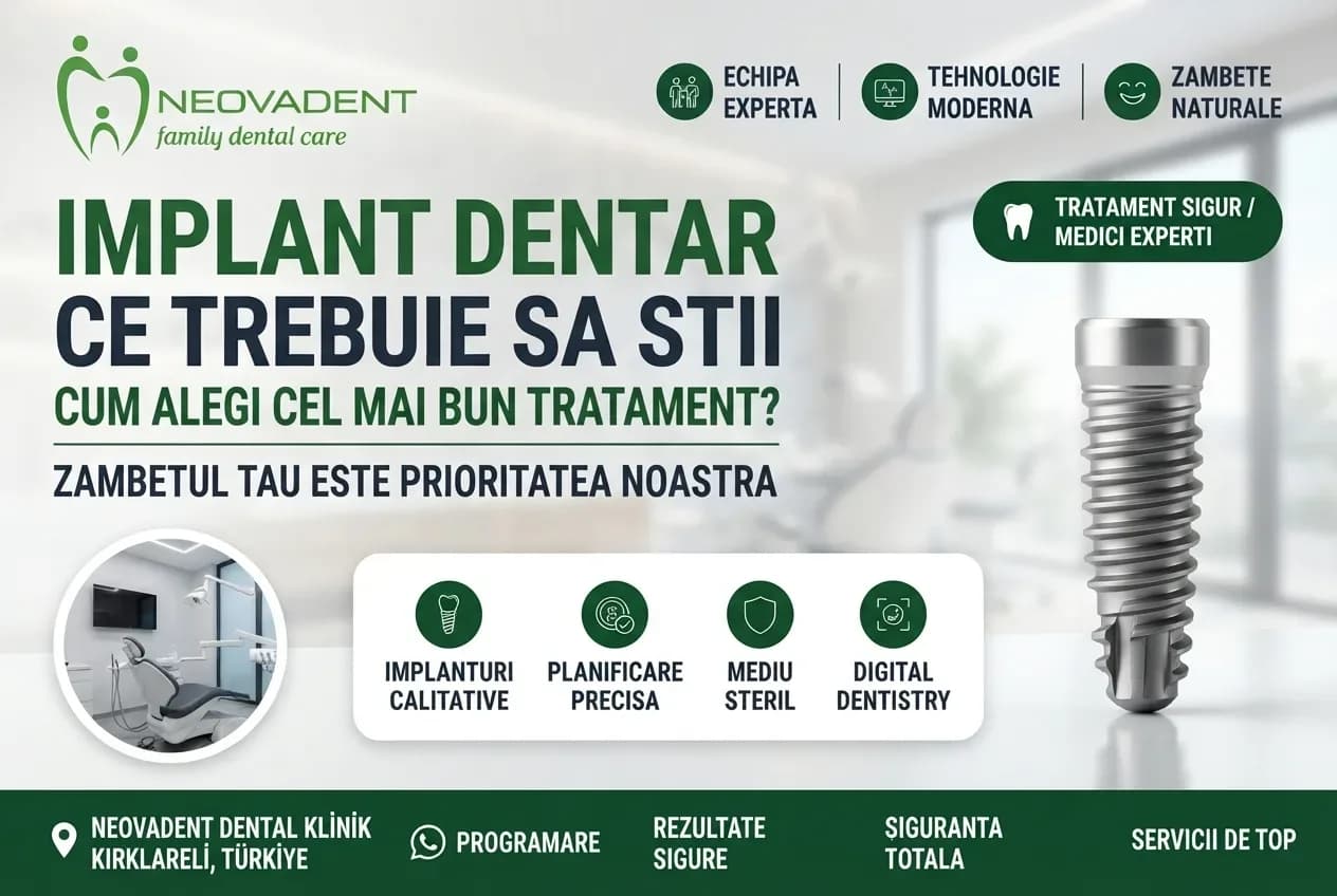 La ce să fii atent când îți pui implanturi în Turcia?