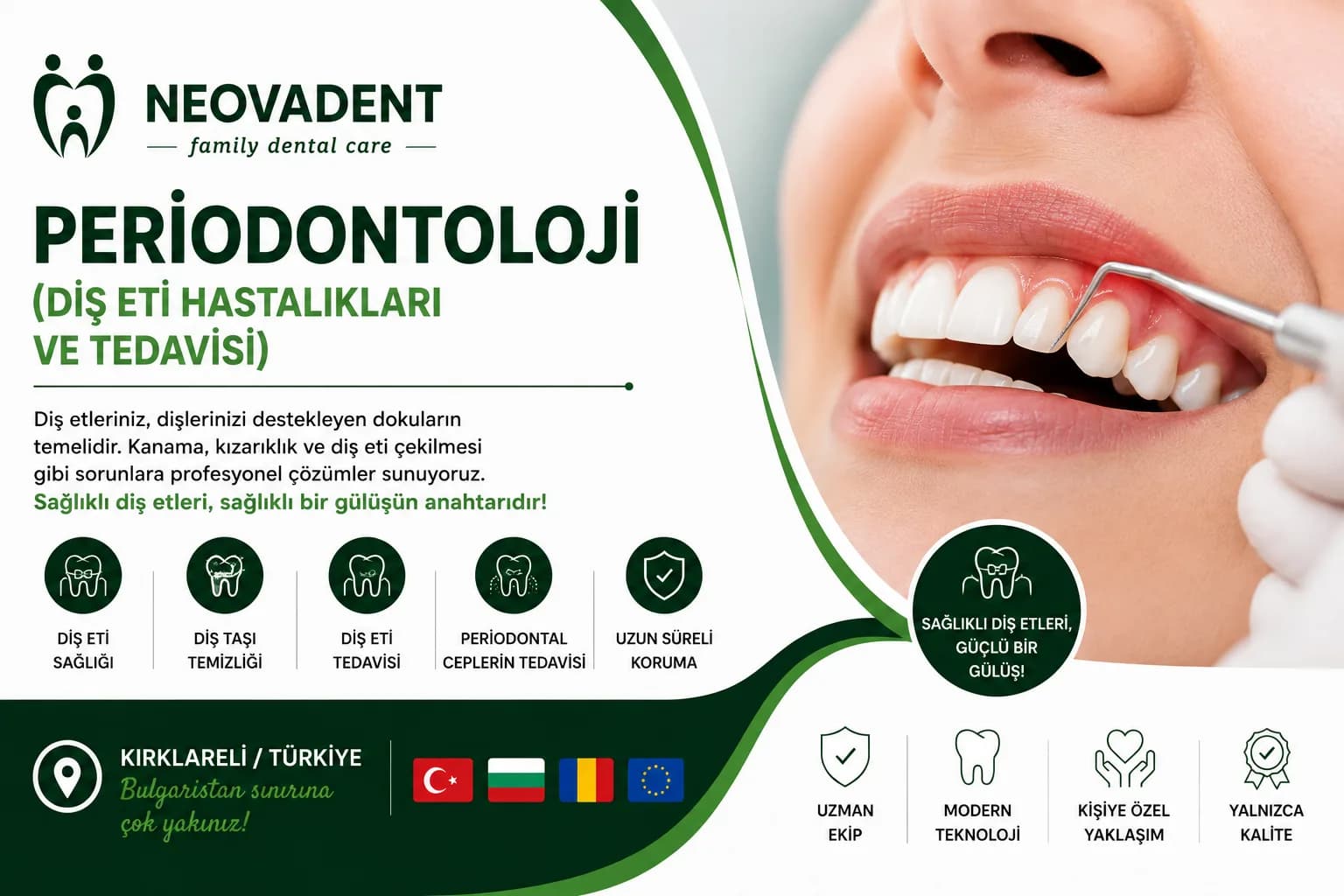 Periodontoloji (Diş Eti Tedavisi)