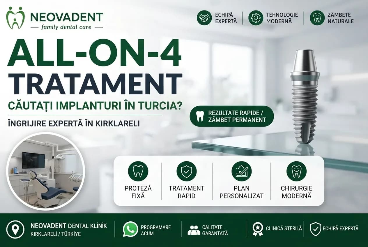 Călătoria din Bulgaria în Turcia pentru Tratament All-on-4